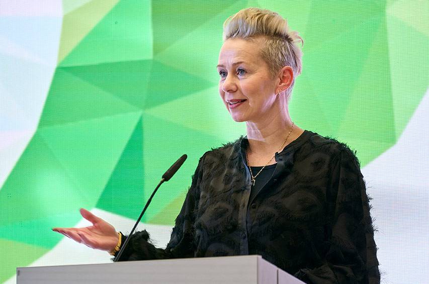 Silvia Breher auf dem Food Safety Kongress