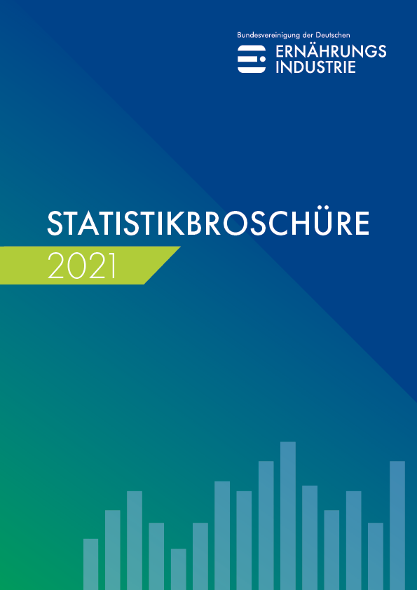 Cover der Statistikbroschüre 2021
