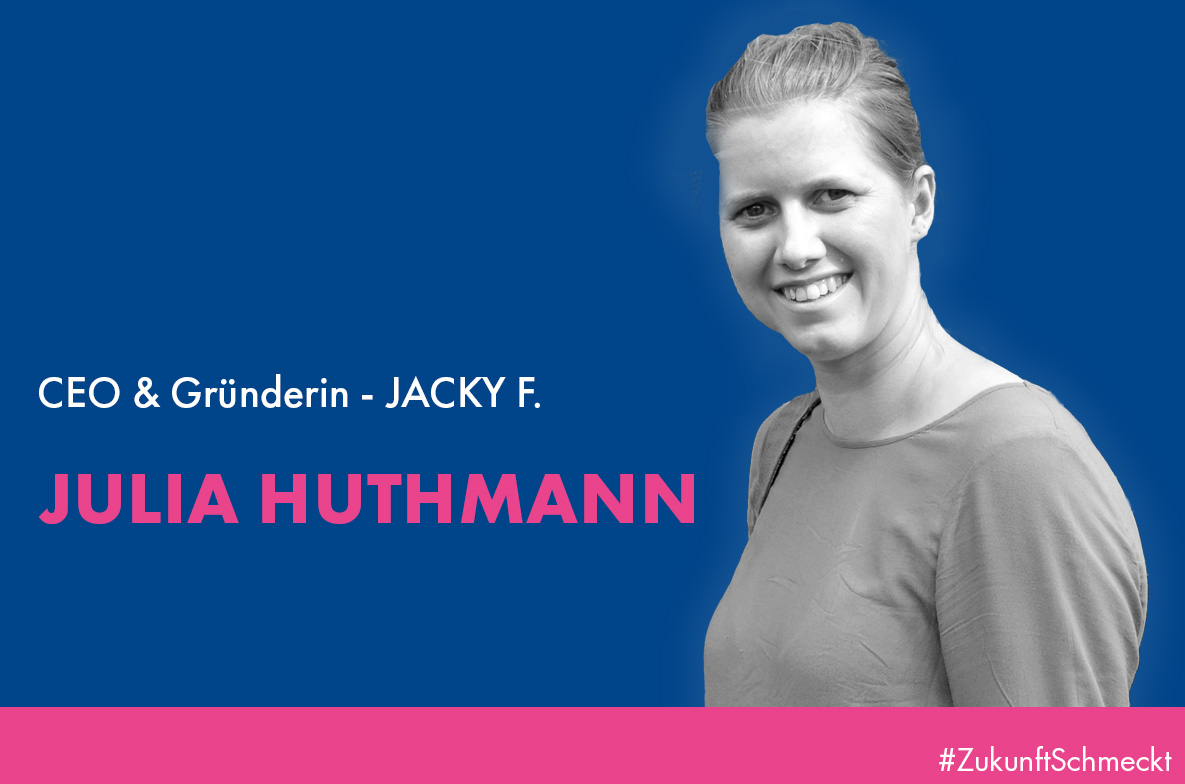 Foto von Julia Huthmann, Gründerin von Jacky F