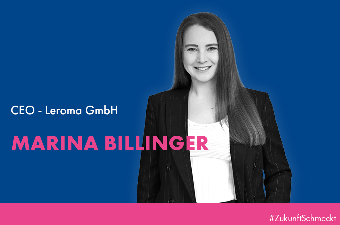 Marina Billinger, Geschäftsführerin von Leroma