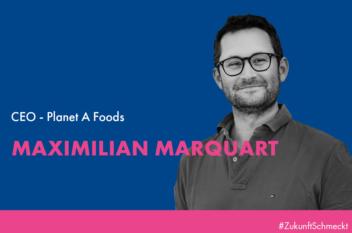 Foto von Maximilian Marquart, Gründer von Planet A Foods