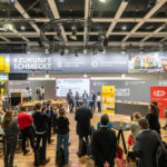 Der Zukunft Schmeckt-Messestand von BVE und Lebensmittelverband Deutschland auf der Grünen Woche 2025.