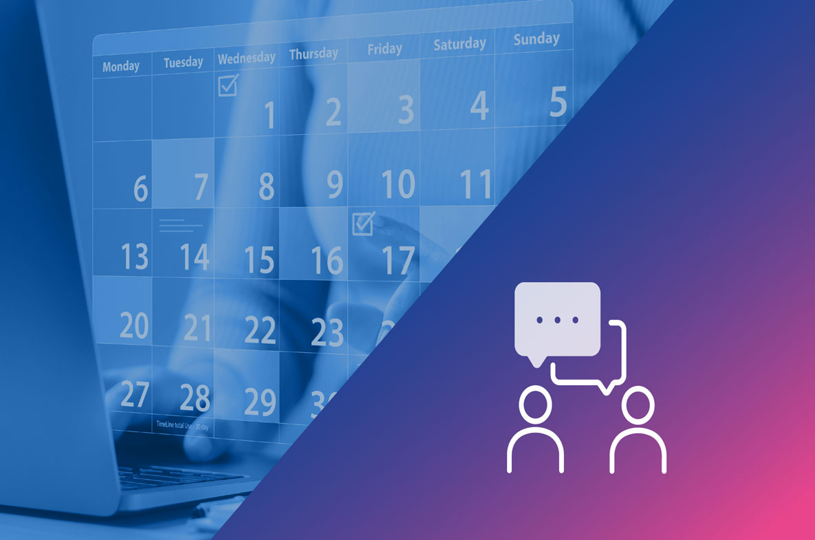 Kalender ak magenta