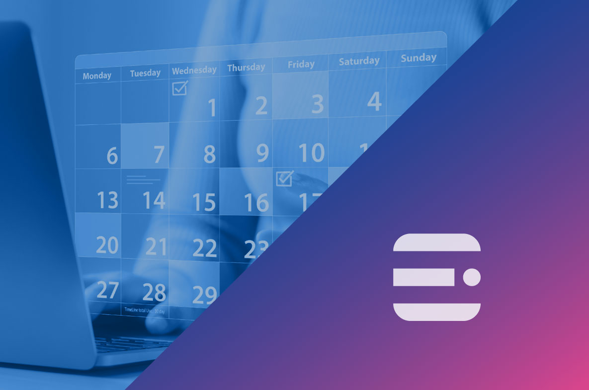Kalender icon bve magenta