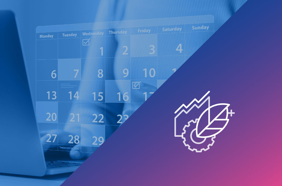 Kalender icon PlusPlus magenta