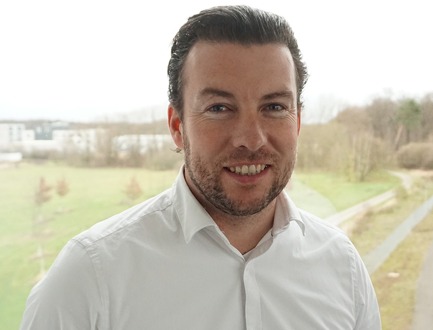 Porträt Jan Philip Faltin, Vertriebsleiter bei der BWS-Group