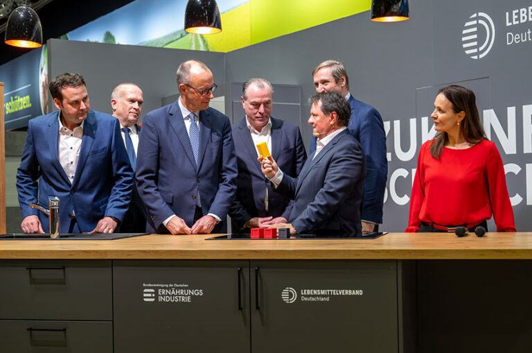 Grüne Woche 2026 auf dem Stand "Zukunft schmeckt"