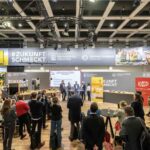 Der Zukunft Schmeckt-Messestand von BVE und Lebensmittelverband Deutschland auf der Grünen Woche 2025.