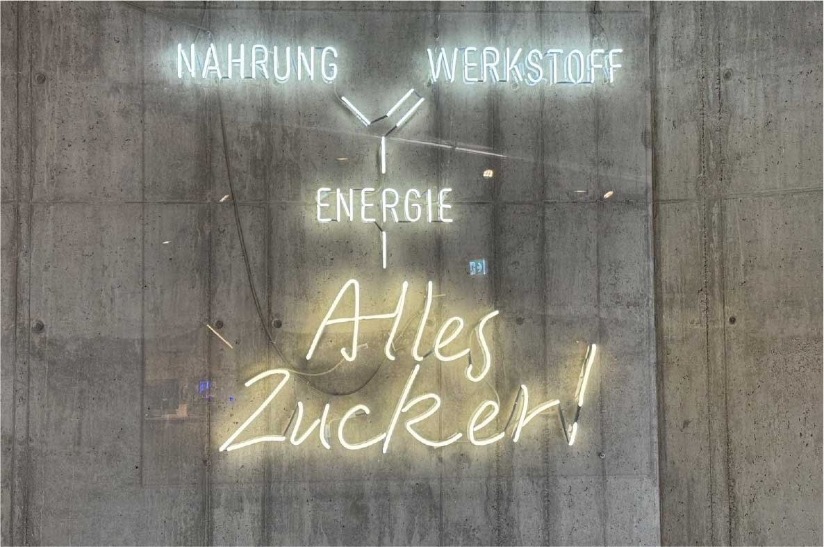 Foto der Ausstellungen zu Ernährung und Landwirtschaft in Berlin.