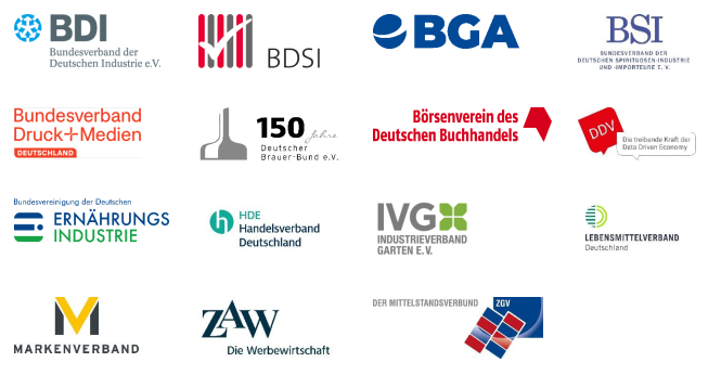 Verbandslogos Verbändeschreiben BM Hubig