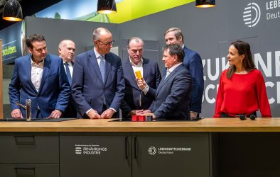 Grüne Woche 2026 auf dem Stand "Zukunft schmeckt"