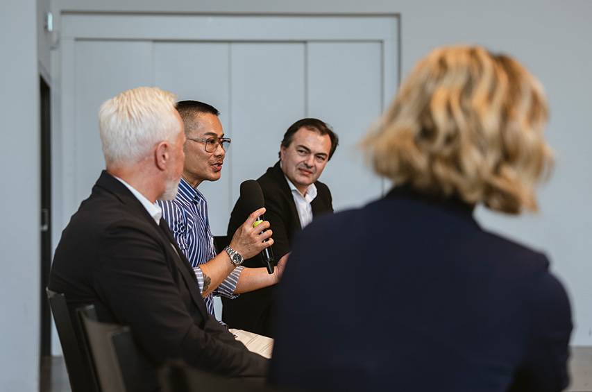 Khuong Dat Vuong – Geschäftsführer des Berliner Restaurants Monsieur Vuong diskutiert auf dem What the Food-Forum „Diversity in the Food Industry“