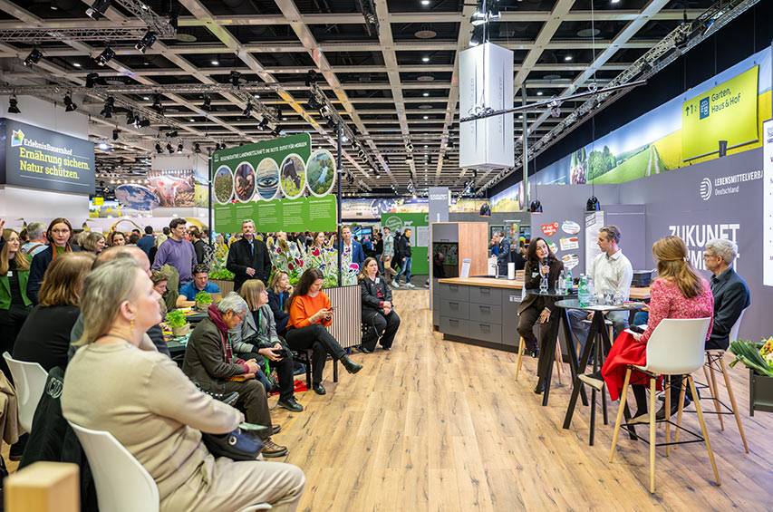 Grüne Woche 2026 auf dem Stand "Zukunft schmeckt"