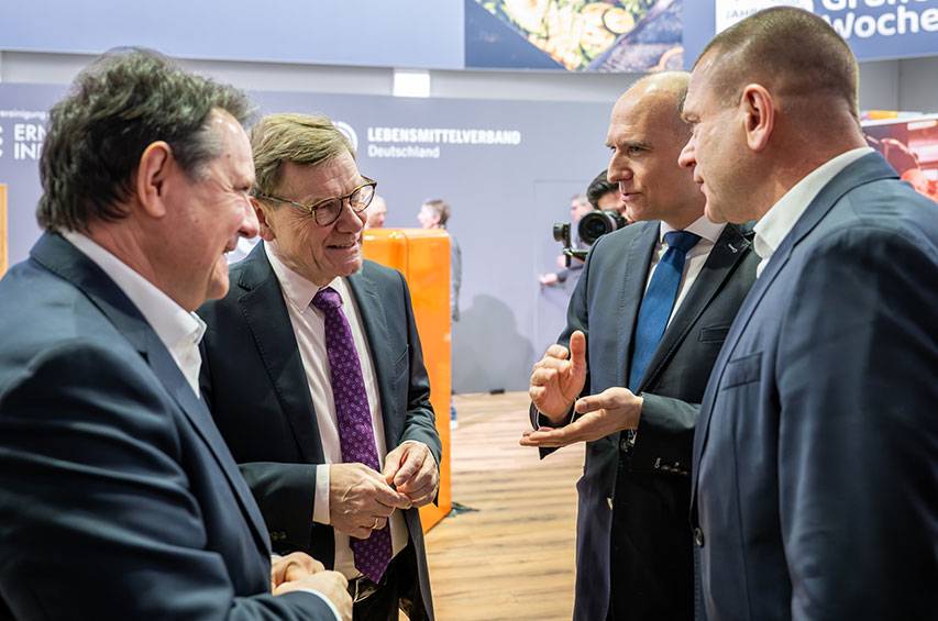 Grüne Woche 2026 auf dem Stand "Zukunft schmeckt"