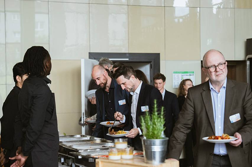 Mittagessen auf dem What the Food-Forum „Diversity in the Food Industry“