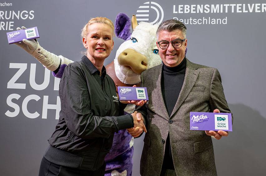 Grüne Woche 2026 auf dem Stand "Zukunft schmeckt"